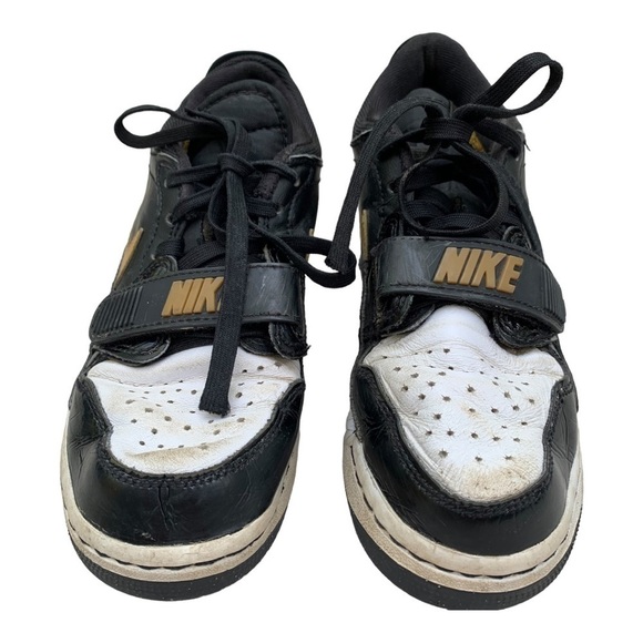Air Jordan Legacy 312 Low Black White Gold Unisex Nike Kids' Sneakers sz 4Y - Picture 7 of 11